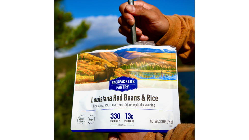 Backpackers Pantry Louisiana Beans and Rice, 1 Serving, 101829