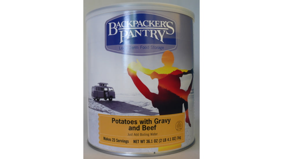 Mashed Potatoes &amp; Gravy w/Beef - Bulk