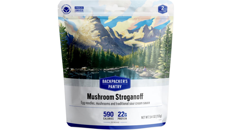 Backpackers Pantry Mushroom Stroganoff, 2 Servings, 102839