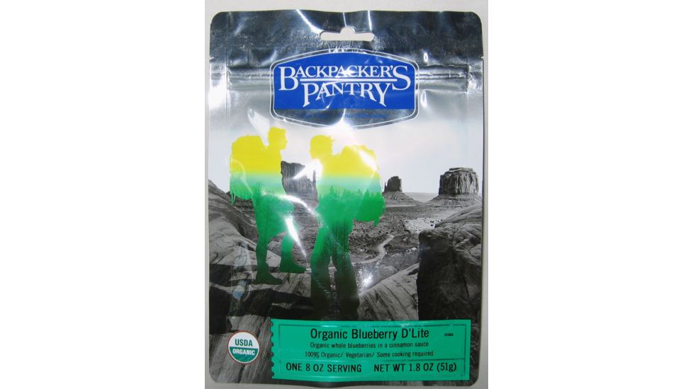 Backpackers Pantry Organic Blueberry D'Lite - Single Serving