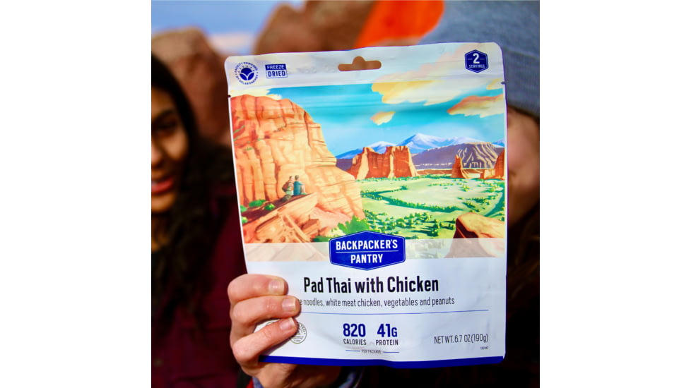 Backpackers Pantry Pad Thai w/Chicken, 2 Servings, 102447