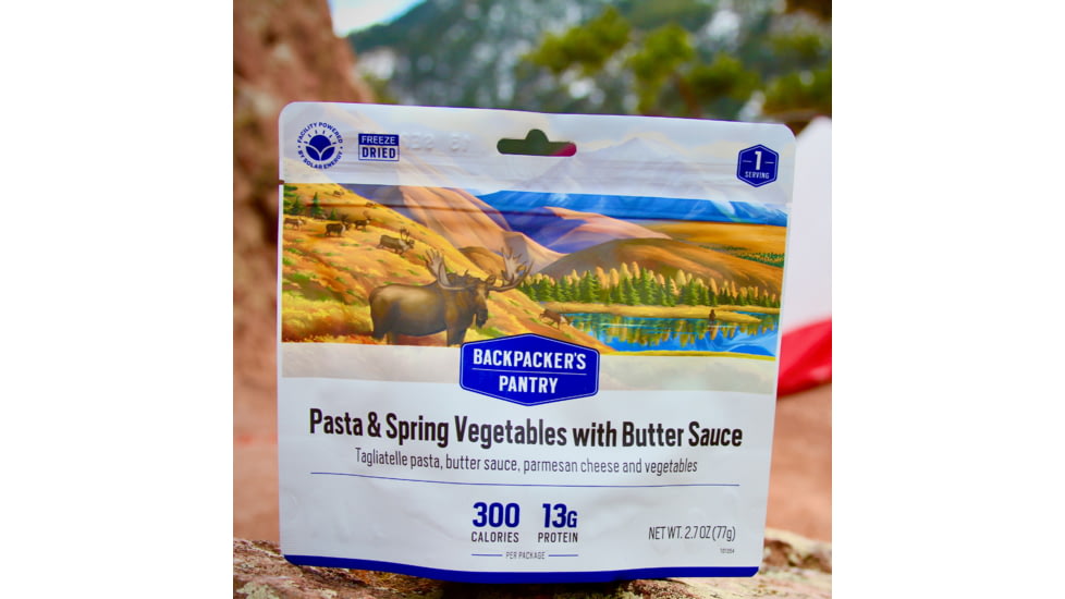 Backpackers Pantry Pasta Primavera, 1 Serving, 101354