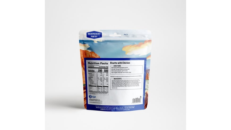 Backpackers Pantry Risotto with Chicken - 2 Servings
