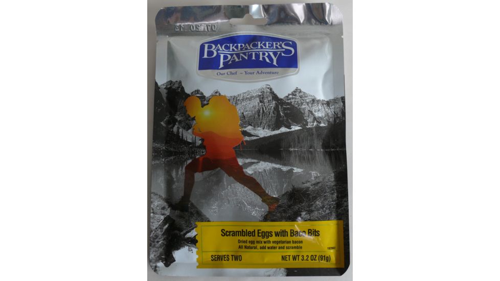 Backpackers Pantry Scrambled Eggs with Bacon Bits - 2 Servings