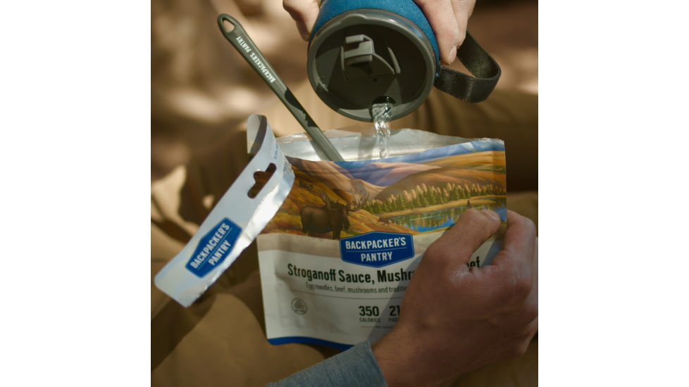 Backpackers Pantry Stroganoff Sauce, Mushrooms and Beef Meal Kit, 101410