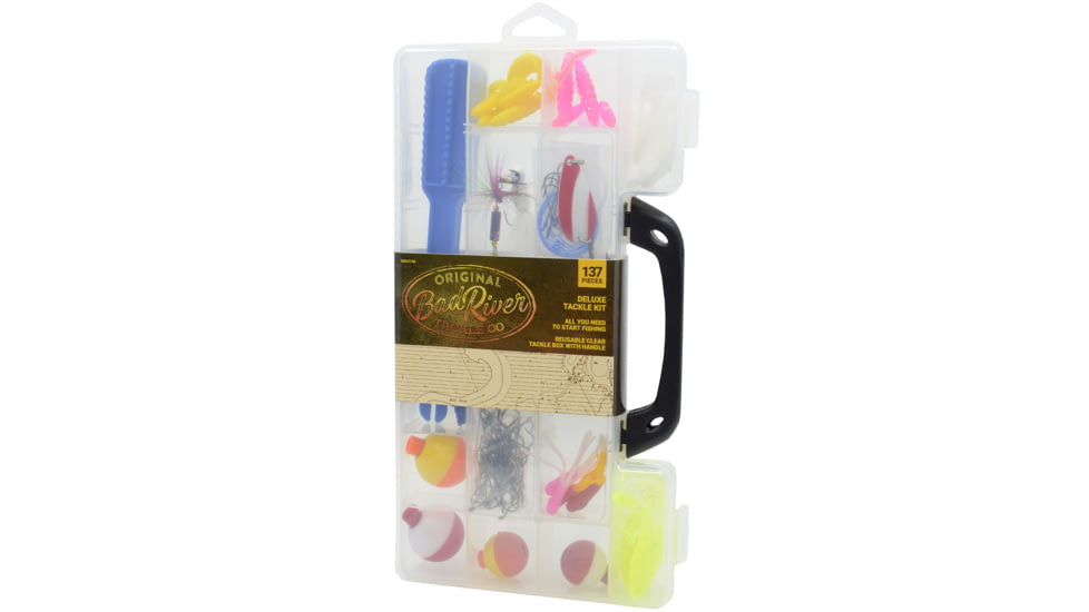 Bad River Deluxe Tackle Kit, 137 Piece, BRKIT-137