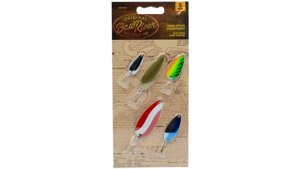 Bad River Spoon Assortment 2, 5-Pack, BRSPOON2