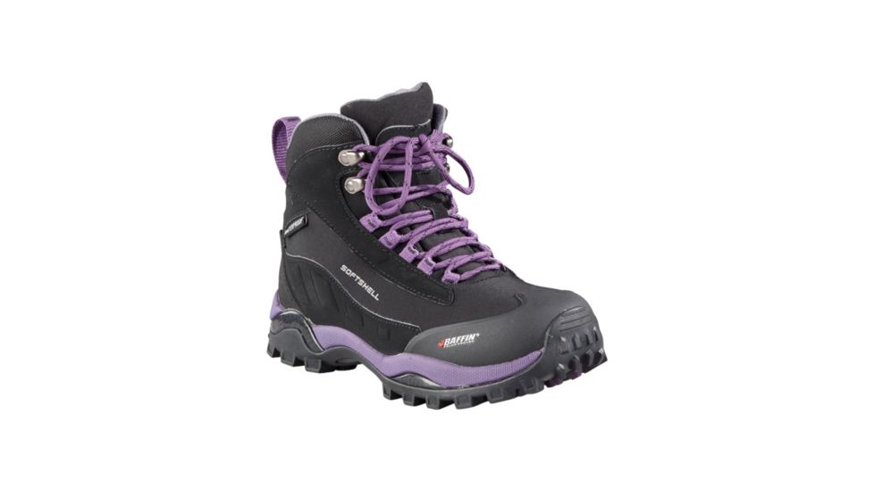 Baffin Hike Snow Boot - Womens, Black/Plum, 7 US, SOFTW001-BAH-7