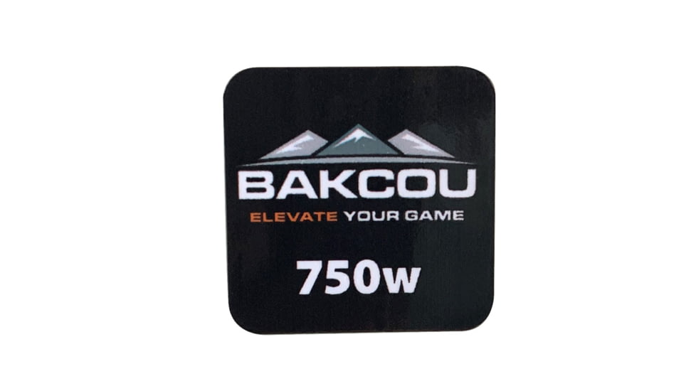 Bakcou 750w Weather-Proof Bike Label, 9504862412175