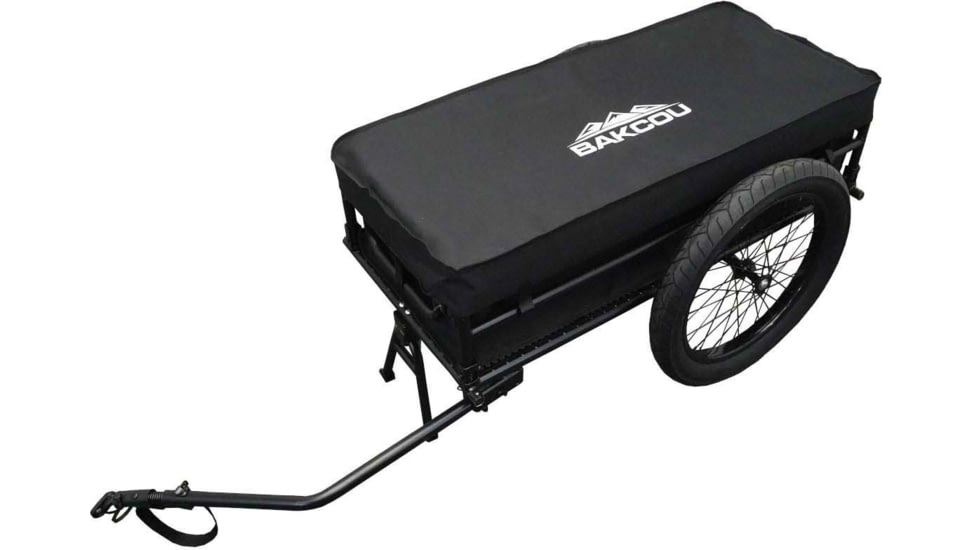 Bakcou Cargo EBike Trailer Includes Kickstand Black 70, AFCT