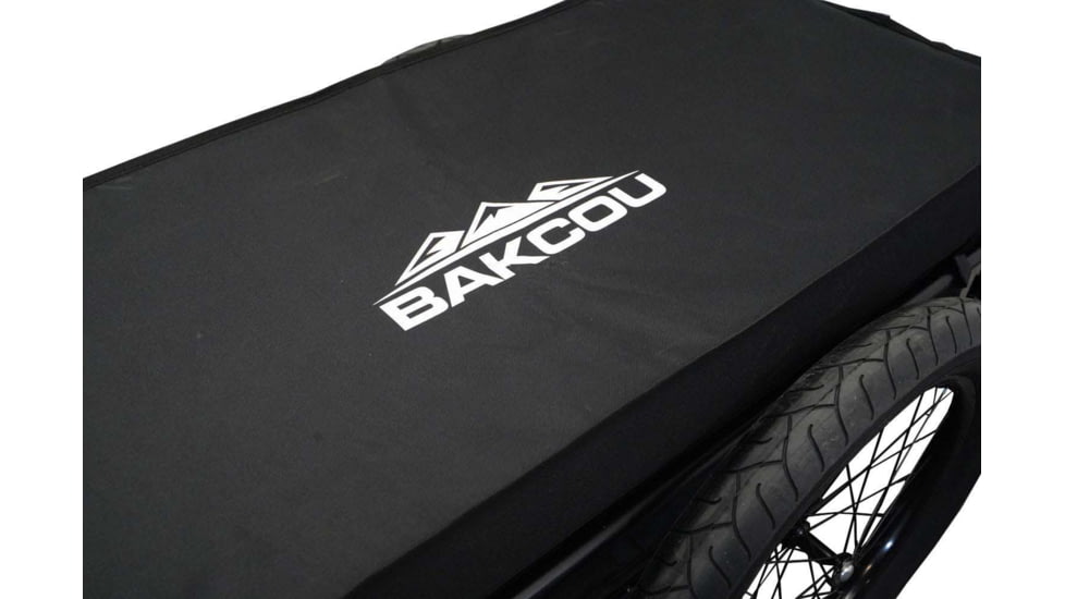 Bakcou Cargo EBike Trailer Includes Kickstand Black 70, AFCT