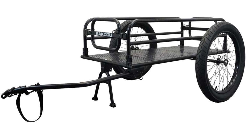 Bakcou Cargo EBike Trailer Includes Kickstand Black 70, AFCT