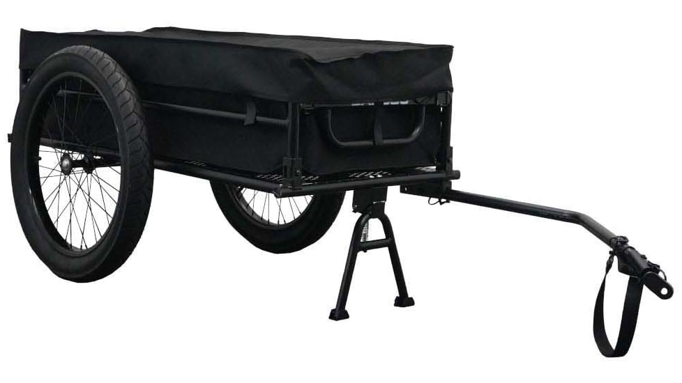 Bakcou Cargo EBike Trailer Includes Kickstand Black 70, AFCT