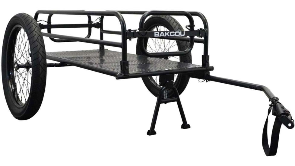 Bakcou Cargo EBike Trailer Includes Kickstand Black 70, AFCT