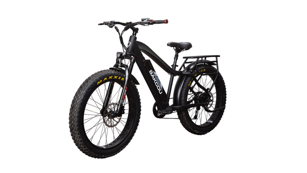 Bakcou Flatlander 17.5ah eBike, Matte Black, 9507381147931