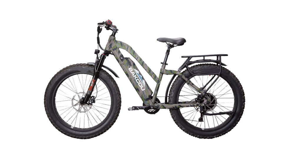 Bakcou Flatlander Step-Through 24in 21ah eBike, Kuiu Verde 2.0, 9502276311442