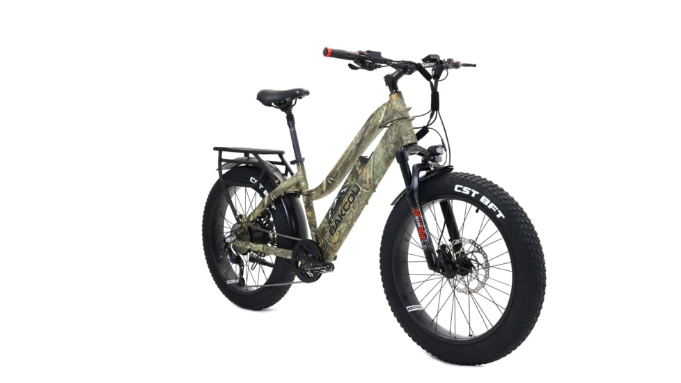 Bakcou Flatlander Step-Through 24in 21ah eBike, Realtree Edge, 9503535242446