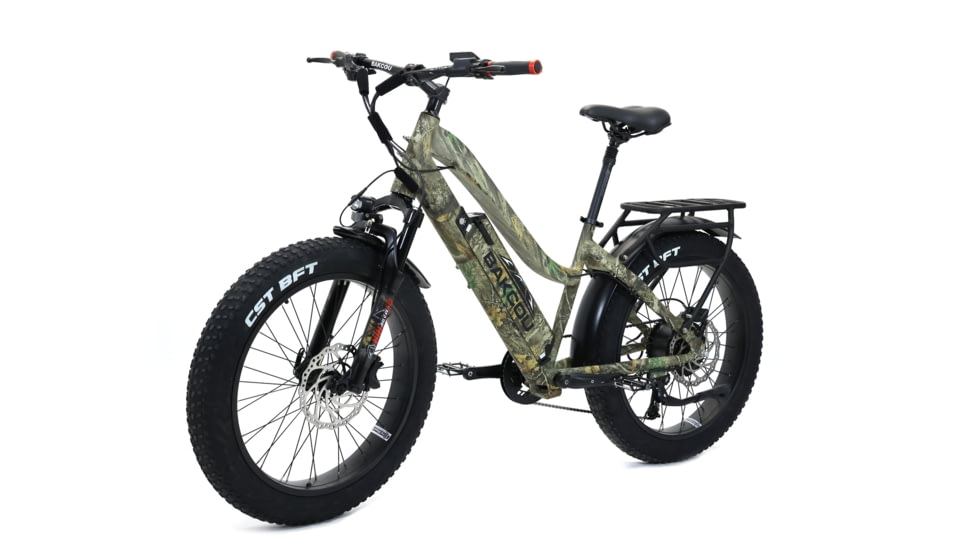 Bakcou Flatlander Step-Through 24in 21ah eBike, Realtree Edge, 9503535242446