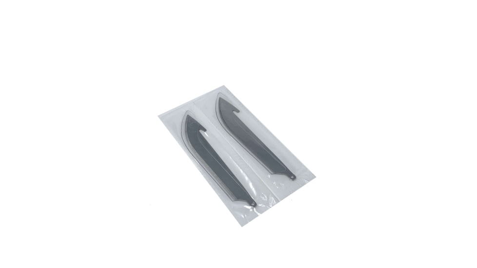 Bakcou Knife by Outdoor Edge, Japanese 420J2 Stainless, Black-Oxide Coating, 9503929662782