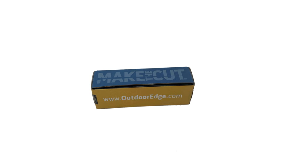 Bakcou Knife by Outdoor Edge, Japanese 420J2 Stainless, Black-Oxide Coating, 9503929662782