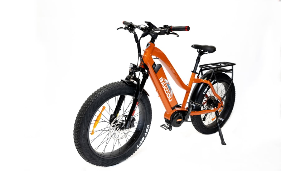 Bakcou Mule Step-Through 24in 21ah eBike, Gloss Burnt Orange, 9509421525778