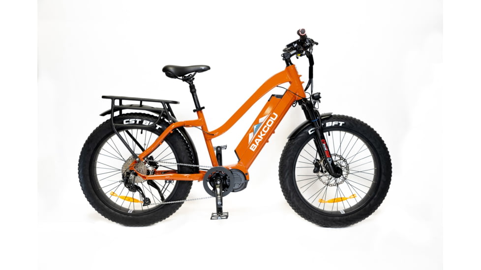 Bakcou Mule Step-Through 24in 21ah eBike, Gloss Burnt Orange, 9509421525778