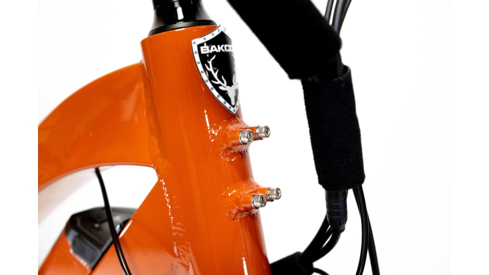 Bakcou Mule Step-Through 24in 21ah eBike, Gloss Burnt Orange, 9509421525778