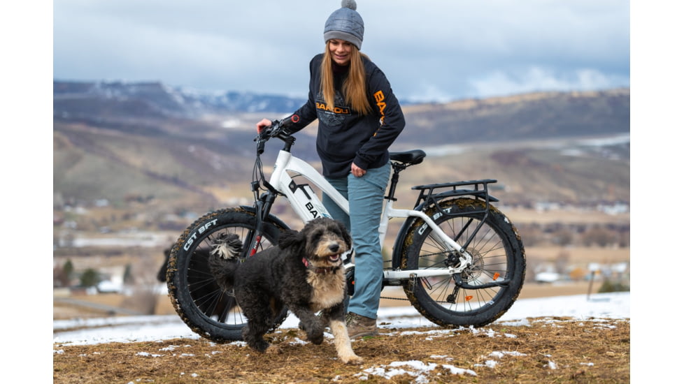 Bakcou Mule Step-Through 24in 21ah eBike, Gloss White, 9508728477223