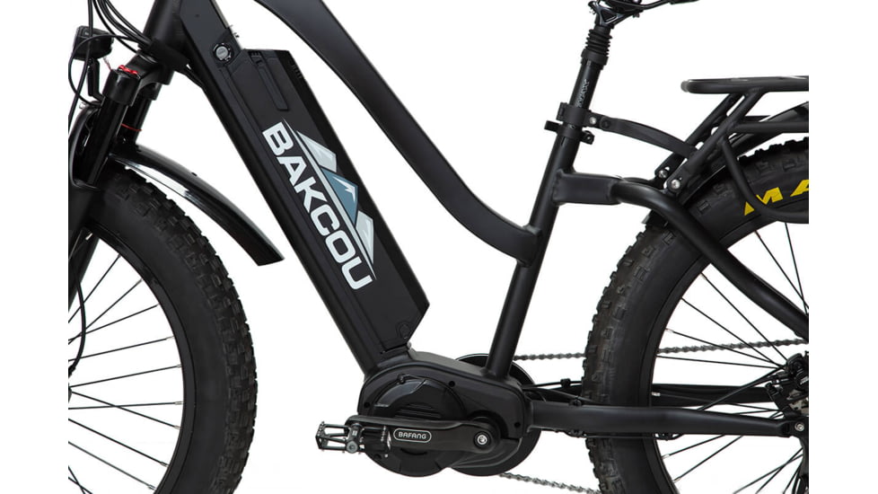 Bakcou Mule Step-Through 24in 21ah eBike, Matte Black, 9502986183988