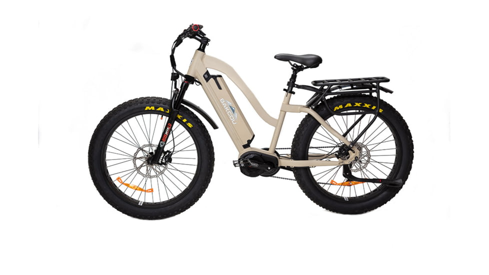 Bakcou Mule Step-Through 24in 21ah eBike, Matte Desert Tan, 9506351116311