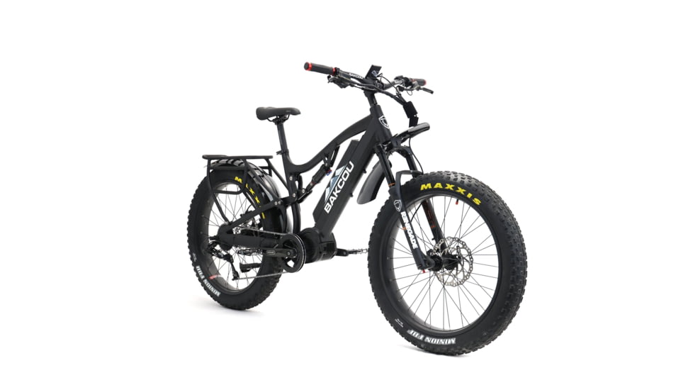 Bakcou Storm 17in Frame 17.5ah eBike, Matte Black, 9504836844995