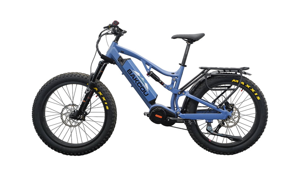Bakcou Storm 19in Frame 21ah eBike, Matte Cavalry Blue, 9503572162783