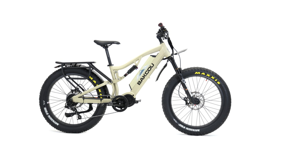 Bakcou Storm 17in Frame 17.5ah eBike, Matte Desert Tan, 9503427411912