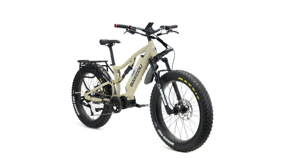 Bakcou Storm 17in Frame 17.5ah eBike, Matte Desert Tan, 9503427411912