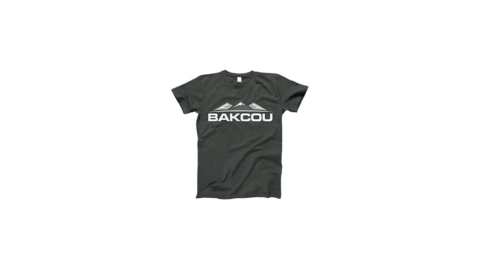 Bakcou Tee Shirt, Black, 2XL, 9504968151428