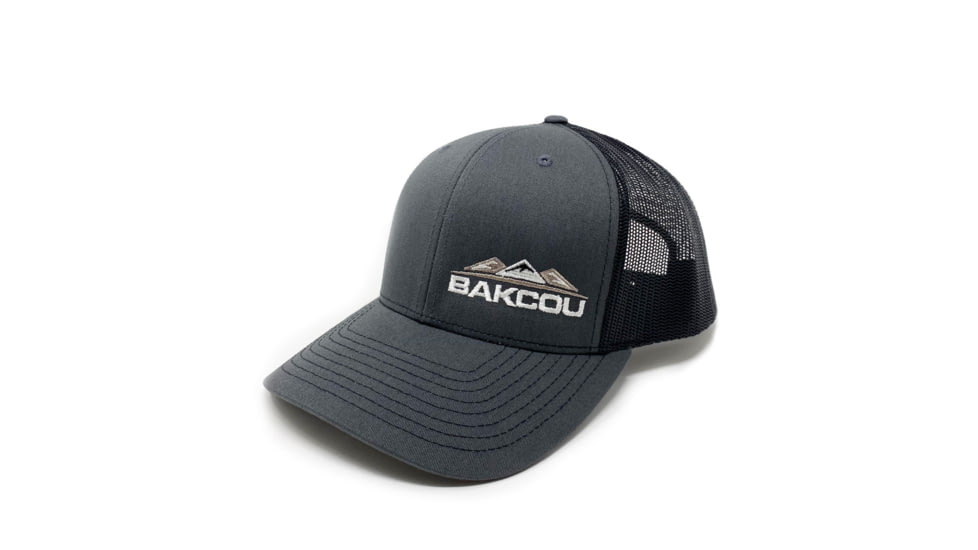 Bakcou Trucker Hat, Charcoal/Black, 9502779935343