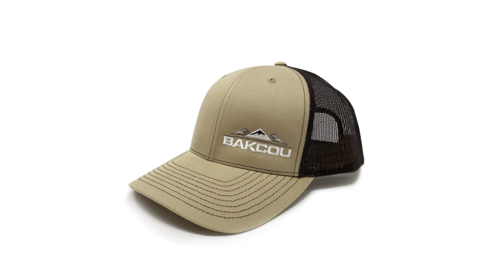 Bakcou Trucker Hat, Tan/Brown, 9509169446342