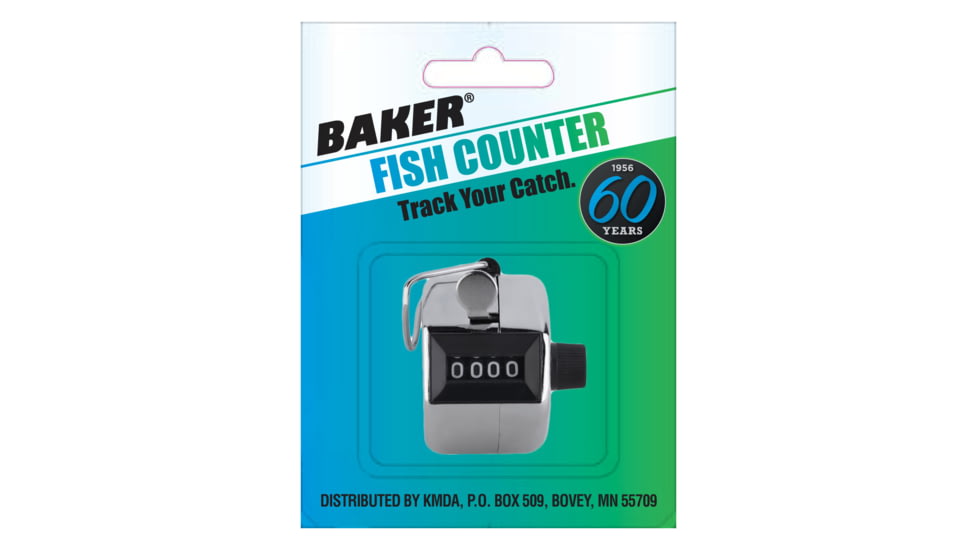 Baker Tools Fish Counter, Silver/Black, FCTP