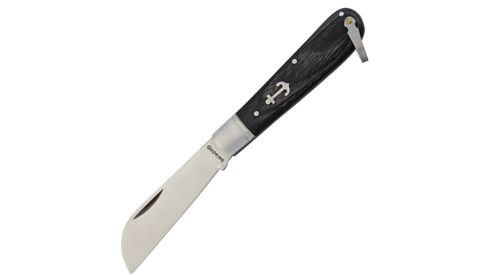 Baladeo Breizh Anchor Folder Folding Knife,3in,Black,Stamina Wood Handle BALECO061