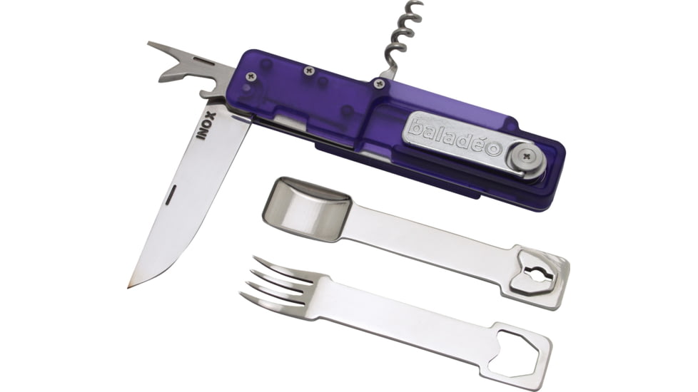 Baladeo Outdoor Knife Cutlery Set-Mauve