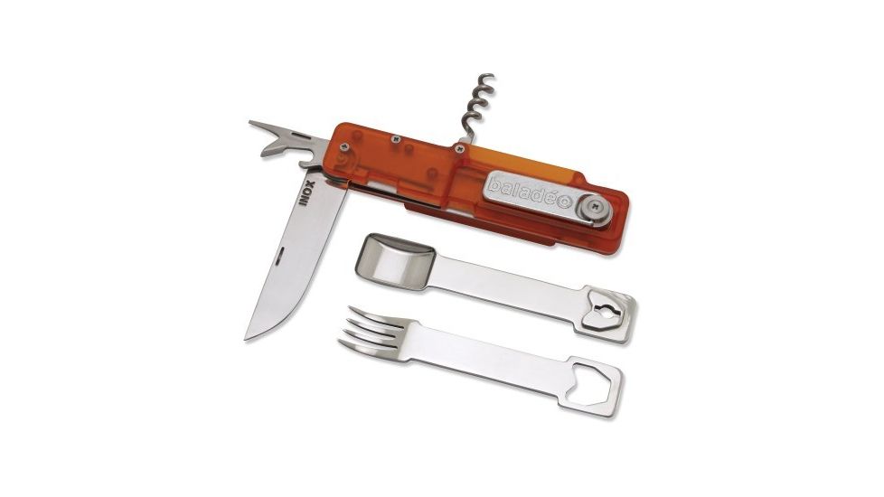 Baladeo Outdoor Knife Cutlery Set-Red