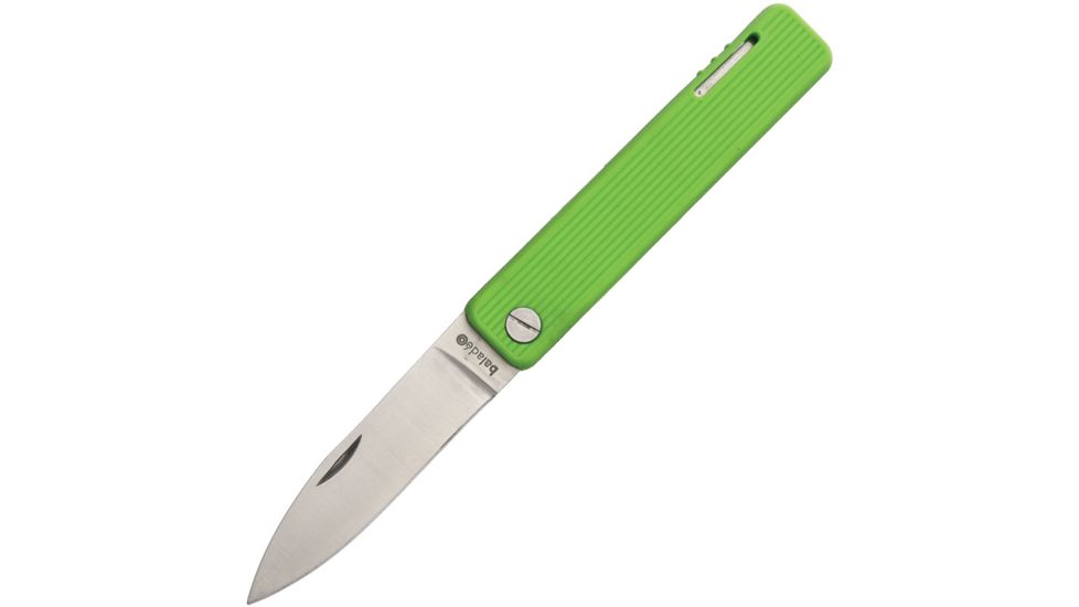 Baladeo Papagayo Lime Green Folder Folding Knife,2.875in,420 Steel,Lime Green TPE Plastic Handle BALECO355
