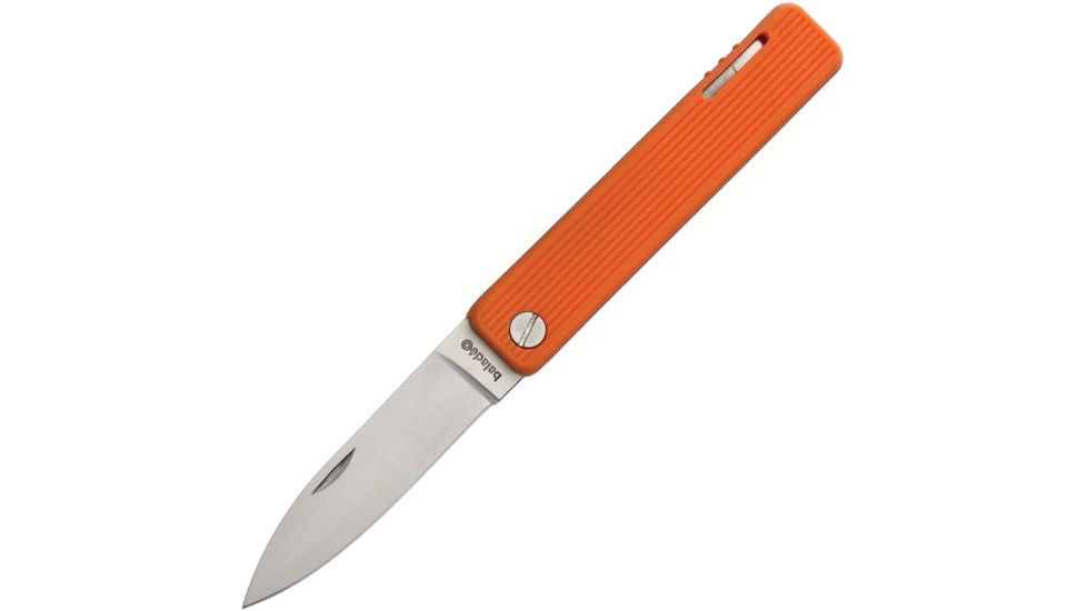Baladeo Papagayo Orange Folder Folding Knife,2.875in,420 Steel,Orange,TPE Plastic Handle BALECO352
