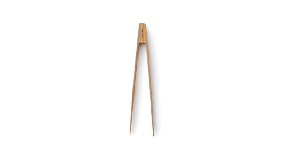 Bambu Bamboo Tongs, Natural, Natural, 9in, 053400