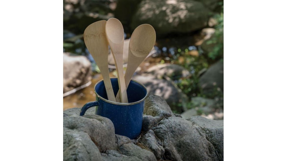Bambu Mini Basics - Bamboo Kitchen Tools Set of 3, Natural, Natural, 9in, 057700