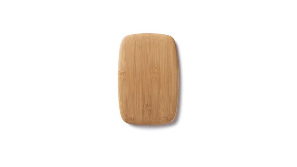 Bambu Travel Bamboo Cutting Board. CDU. 6/pcs., Natural Brown, 9in L x 6in W, 026511