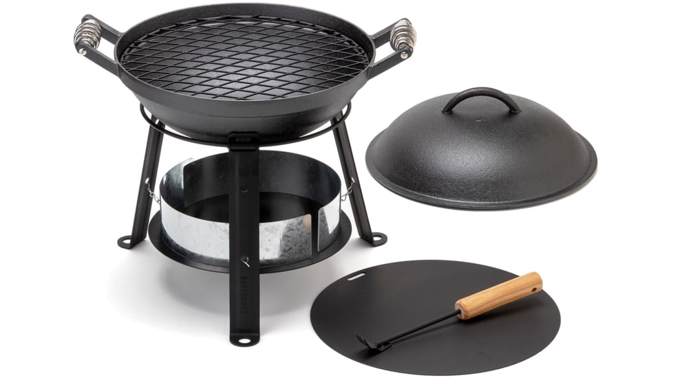 Barebones All-In-One Cast Iron Grill, 4 Qt, CKW-312