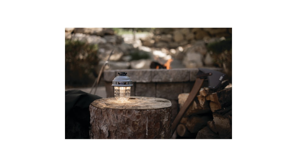 Barebones Beacon Hanging Lantern Slate