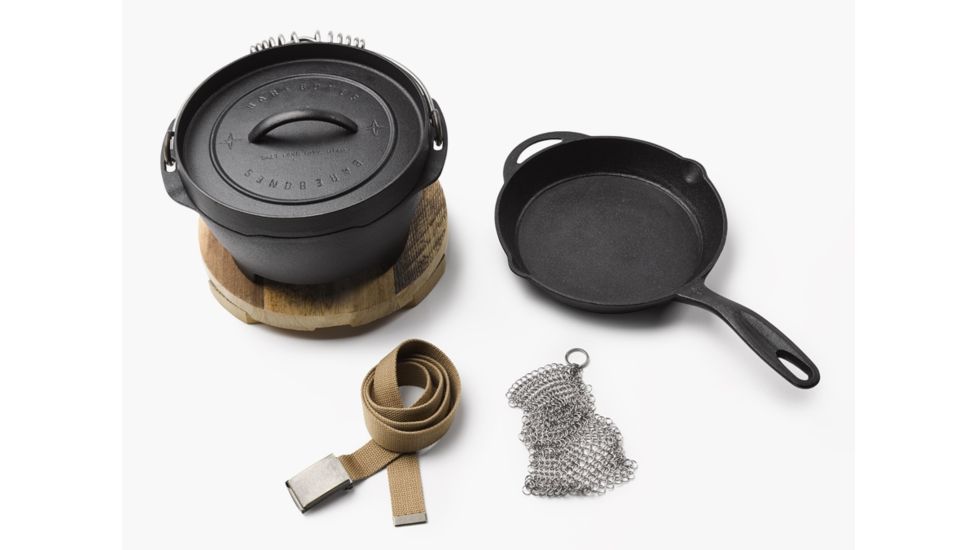Barebones Cast Iron Dutch Oven Kit, 10in, CKW-324