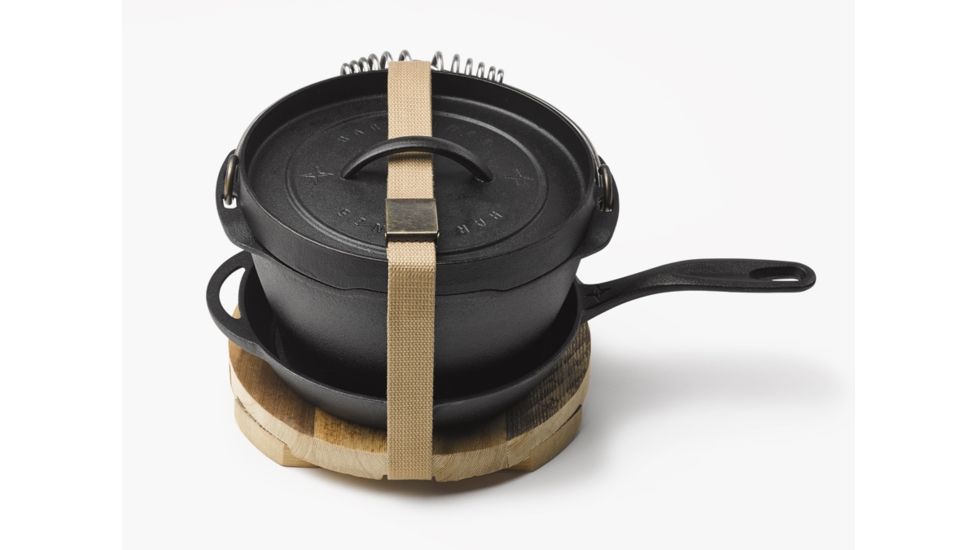 Barebones Cast Iron Dutch Oven Kit, 10in, CKW-324